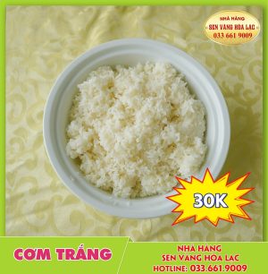 Cơm trắng