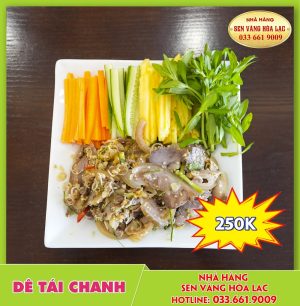 Dê tái chanh