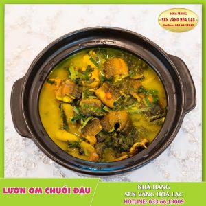 Lươn om chuối đậu