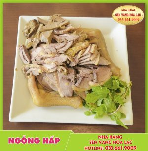 Ngỗng hấp