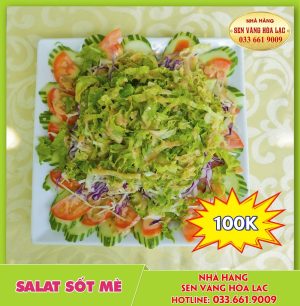 Salat sốt mè