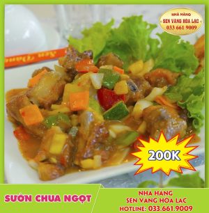Sườn chua ngọt